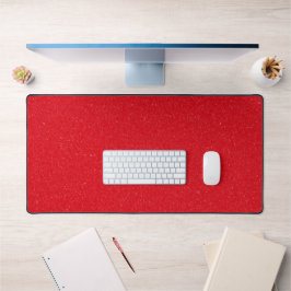 Red Desk Mat - Großes Gaming & Office-Pad Schreibtischunterlage