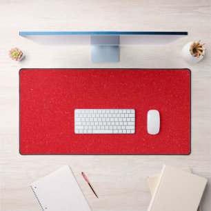 Red Desk Mat - Großes Gaming & Office-Pad Schreibtischunterlage