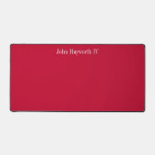 Red Desk Matts & Pads Schreibtischunterlage (Vorderseite)