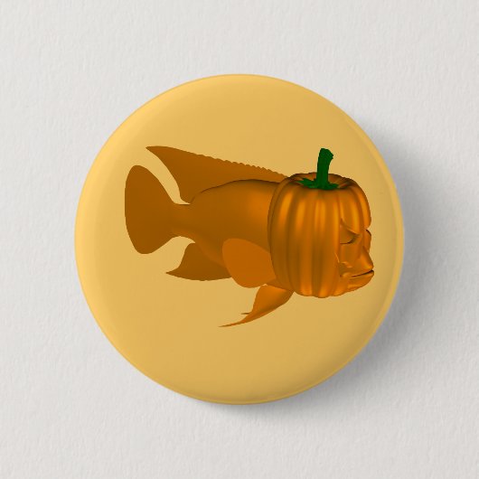 Red Devil Cichlid Button (Vorderseite)