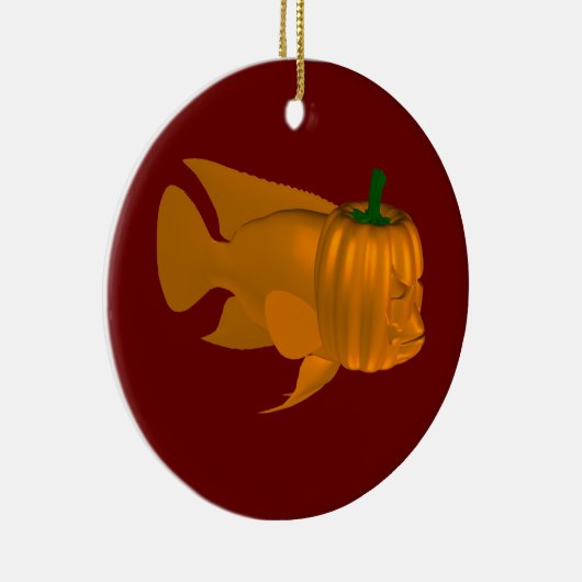 Red Devil Cichlid Keramik Ornament (Rechts)