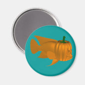 Red Devil Cichlid Magnet (Vorderseite/Rückseite)
