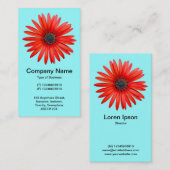 Red Devil - Ice Blue Visitenkarte (Vorne/Hinten)