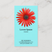 Red Devil - Ice Blue Visitenkarte (Rückseite)