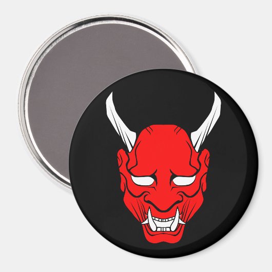 Red Devil Magnet (Vorderseite/Rückseite)