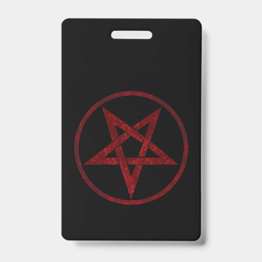 Red Devil Pentagram Ausweis (Vorderseite)