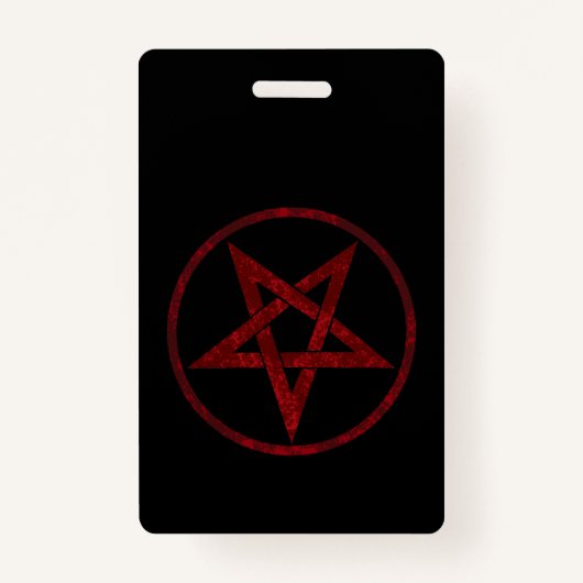 Red Devil Pentagram Ausweis (Vorderseite)
