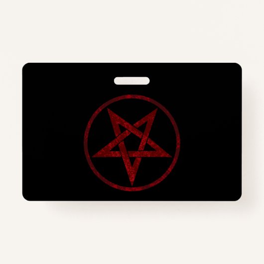 Red Devil Pentagram Ausweis (Vorderseite)
