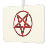 Red Devil Pentagram Autolufterfrischer (Links)
