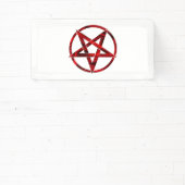 Red Devil Pentagram Banner (InSitu)