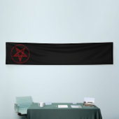Red Devil Pentagram Banner (Messeveranstaltung)