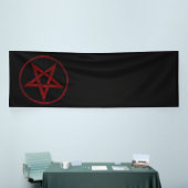 Red Devil Pentagram Banner (Messeveranstaltung)