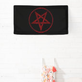 Red Devil Pentagram Banner (InSitu)