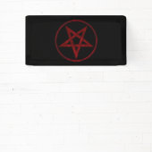 Red Devil Pentagram Banner (InSitu)