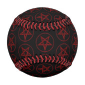 Red Devil Pentagram Baseball (Rückseite)