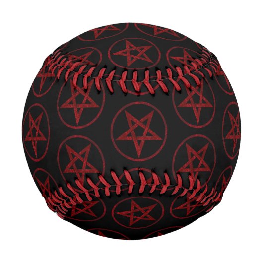 Red Devil Pentagram Baseball (Vorderseite)