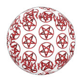 Red Devil Pentagram Baseball (Vorderseite Links)