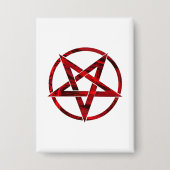 Red Devil Pentagram Button (Vorderseite)
