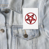 Red Devil Pentagram Button (Insitu)