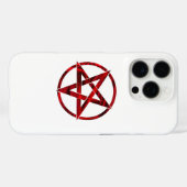 Red Devil Pentagram Case-Mate iPhone Hülle (Rückseite (Horizontal))
