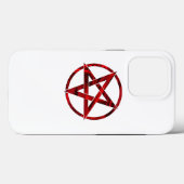 Red Devil Pentagram Case-Mate iPhone Hülle (Rückseite (Horizontal))