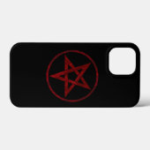 Red Devil Pentagram Case-Mate iPhone Hülle (Rückseite (Horizontal))