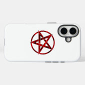 Red Devil Pentagram Case-Mate iPhone Hülle (Rückseite (Horizontal))