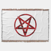 Red Devil Pentagram Decke (Vorderseite)