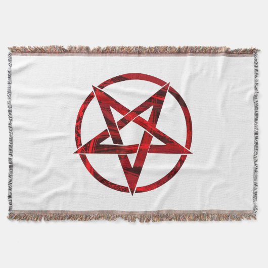 Red Devil Pentagram Decke (Vorderseite)