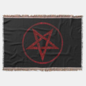 Red Devil Pentagram Decke (Vorderseite)