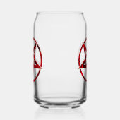 Red Devil Pentagram Dosenglas (Rechts)