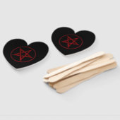 Red Devil Pentagram Fächer (Non-assembled)