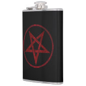 Red Devil Pentagram Flachmann (Links)