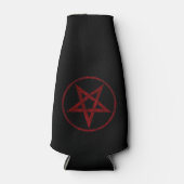 Red Devil Pentagram Flaschenkühler (Vorderseite)
