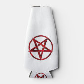 Red Devil Pentagram Flaschenkühler (Vorderseite)