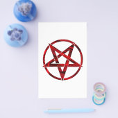 Red Devil Pentagram Flyer (Einzeln)