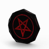 Red Devil Pentagram Fotoblock (Rechts)