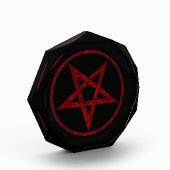 Red Devil Pentagram Fotoblock (Links)