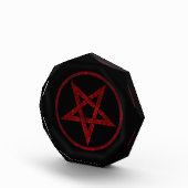 Red Devil Pentagram Fotoblock (Rechts)