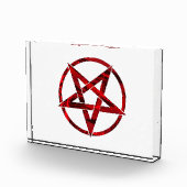Red Devil Pentagram Fotoblock (Rechts)