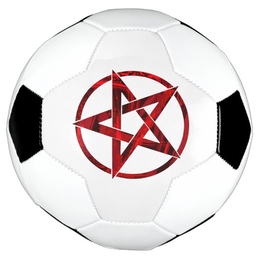 Red Devil Pentagram Fußball (Gedreht)