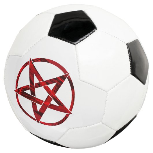 Red Devil Pentagram Fußball (Dreiviertel)
