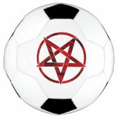 Red Devil Pentagram Fußball (Vorderseite)