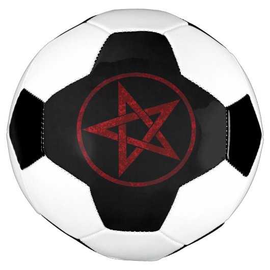 Red Devil Pentagram Fußball (Gedreht)