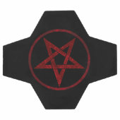 Red Devil Pentagram Fußball (Flach)