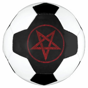 Red Devil Pentagram Fußball