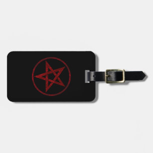 Red Devil Pentagram Gepäckanhänger