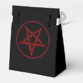 Red Devil Pentagram Geschenkschachtel (Rückseite)