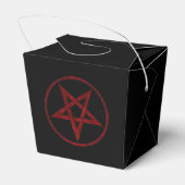 Red Devil Pentagram Geschenkschachtel (Rückseite)