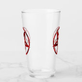 Red Devil Pentagram Glas (Links)